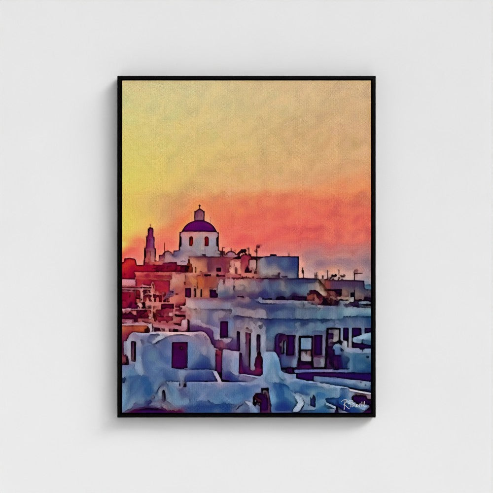 Sunset Above the Domes