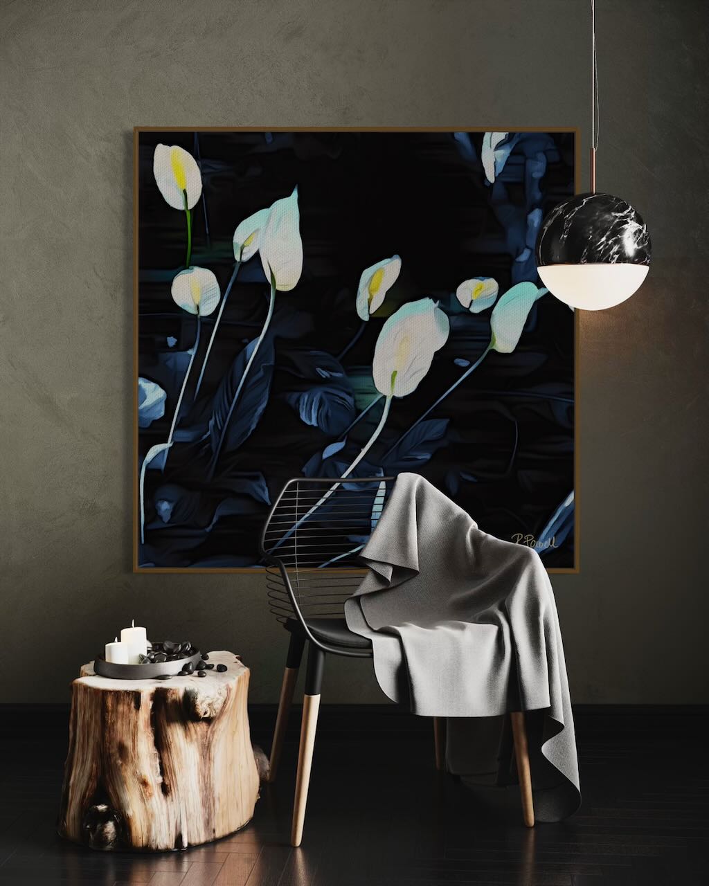Lilies After Dark