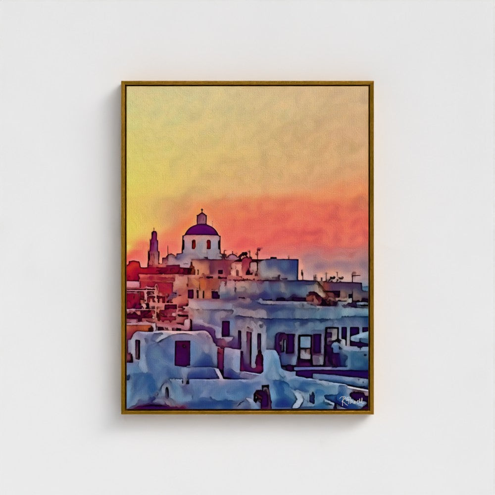 Sunset Above the Domes