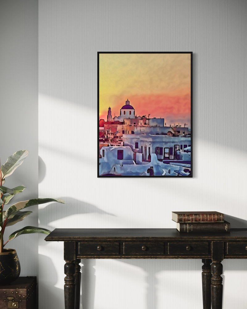 Sunset Above the Domes