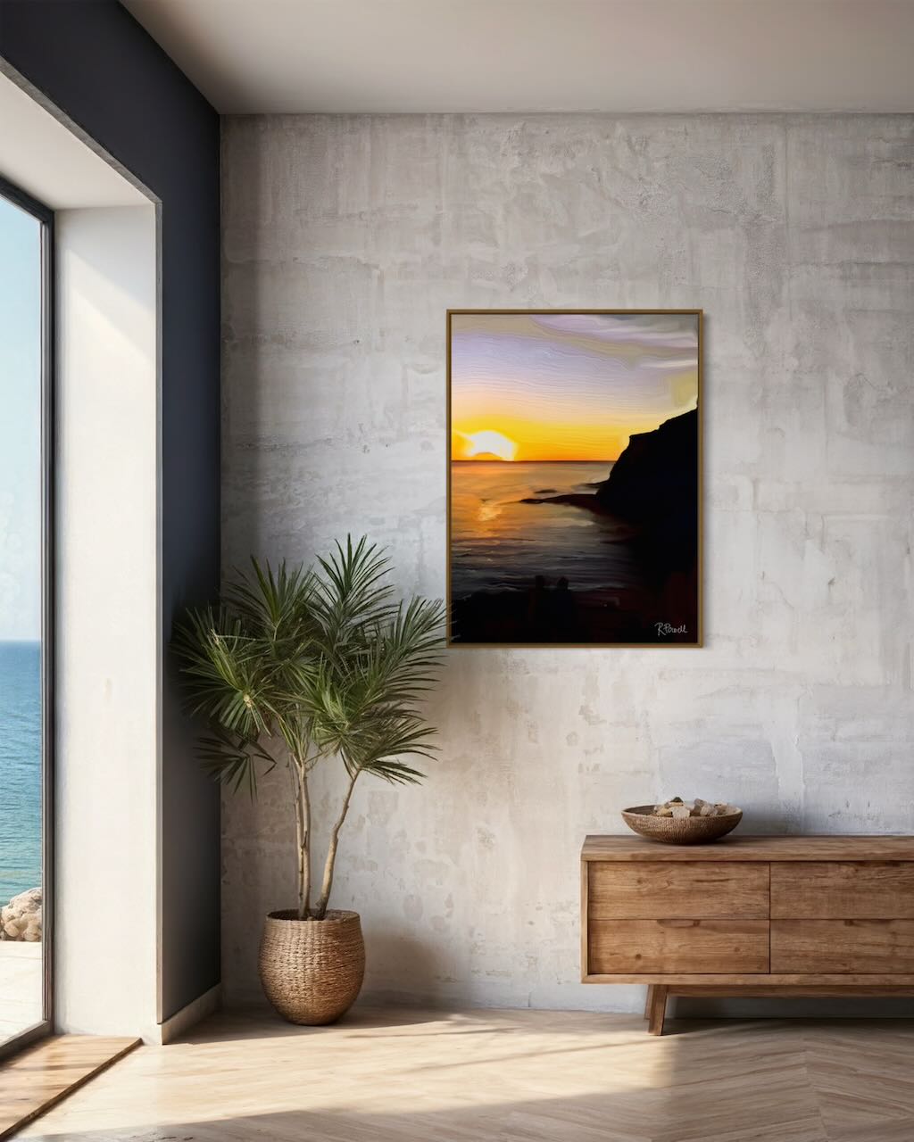 Sunset at Pollara