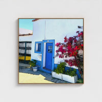 Bougainvillea and Blue